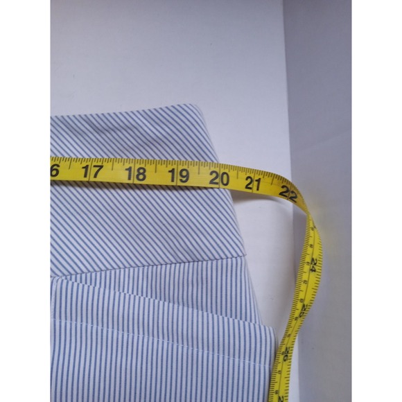 S.C. & CO Skort XXL Women's Blue Pinstripe Stretch Pull On Skirt w/ Shorts Under - Picture 9 of 9